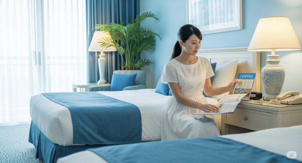 最終日のチップはどうすれば良い?