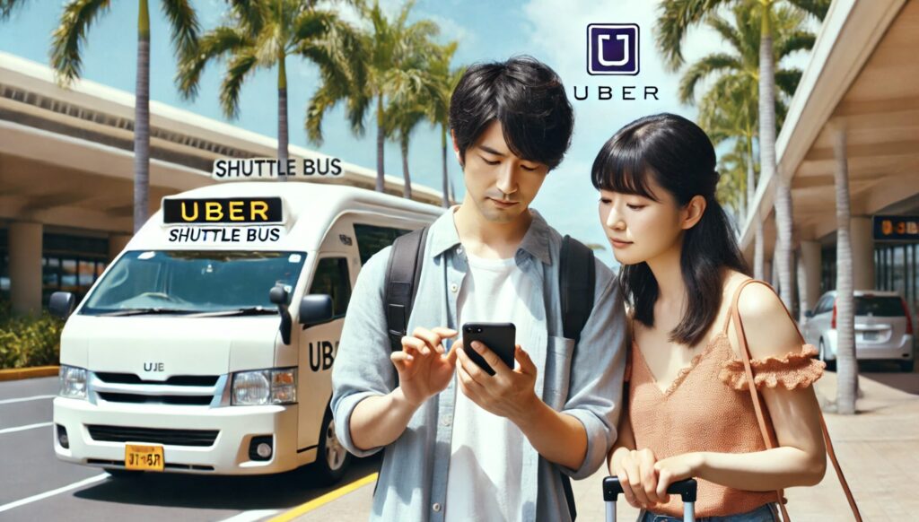 ホノルルでUberを使うには?