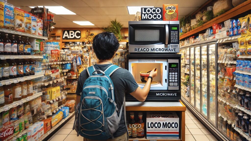 ABCストアでの電子レンジの便利な使い方