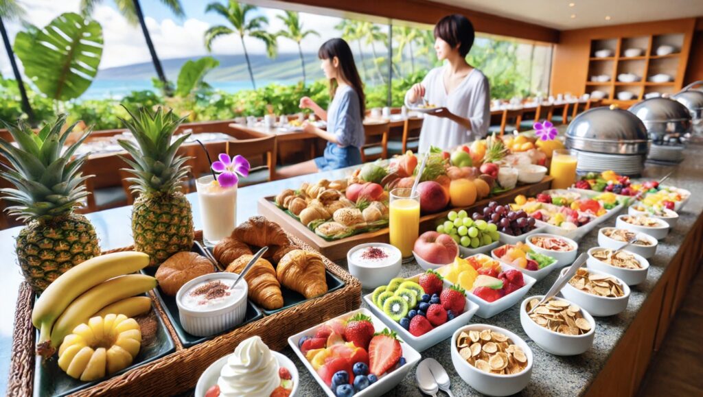 毎日楽しめるコンチネンタル朝食