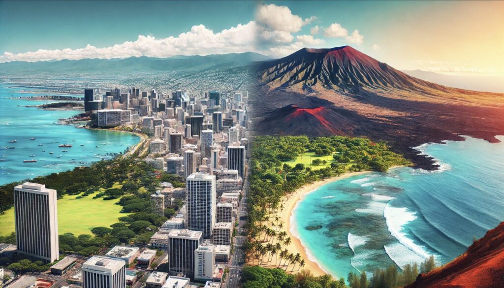 ハワイ島とホノルル どっちが合う？