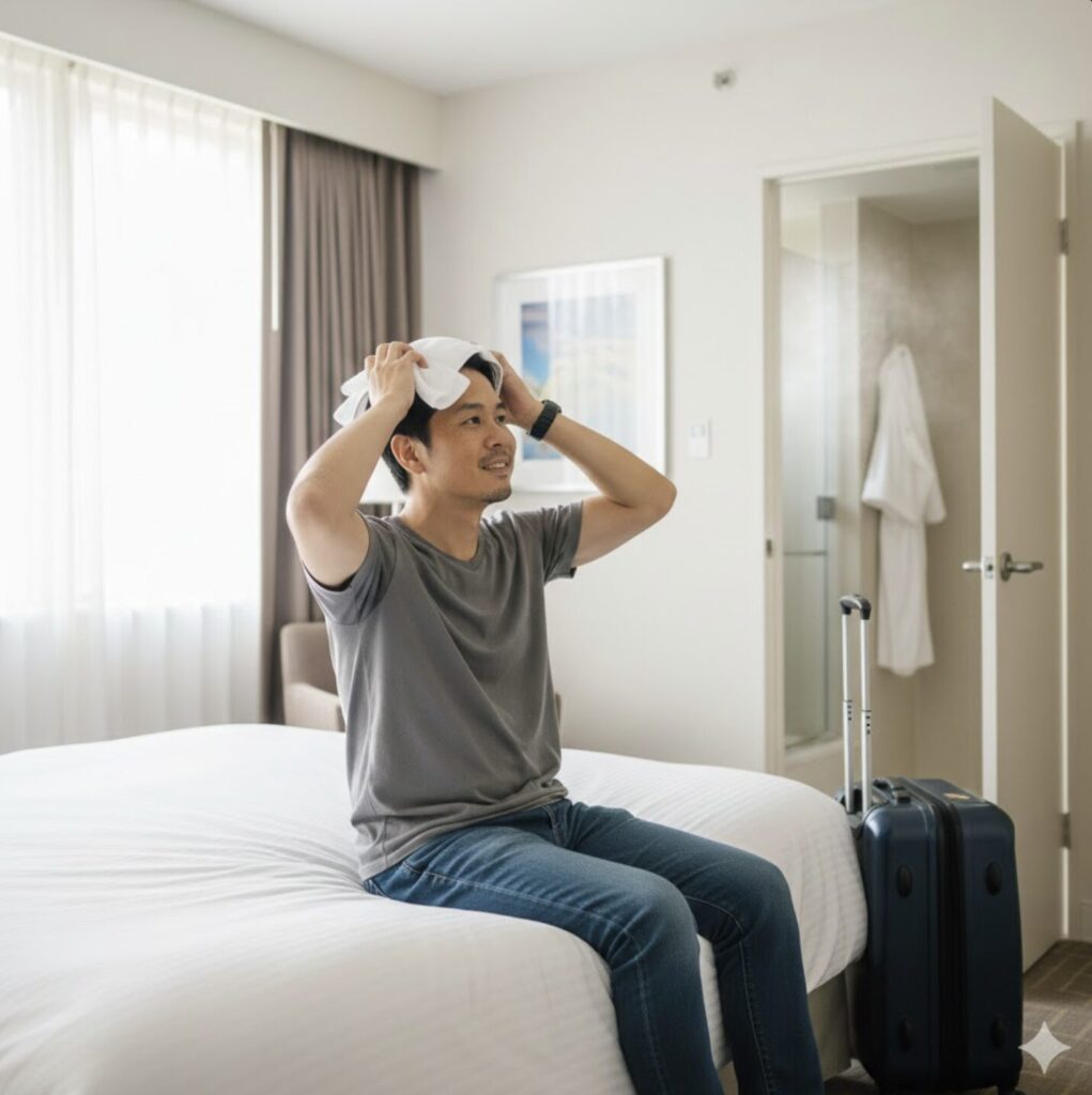 シャワー利用なら近隣ホテルのデイユース