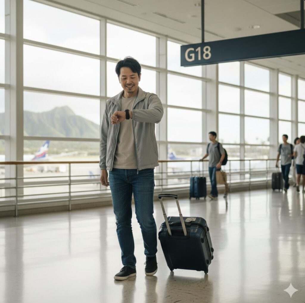 ホノルルトランジットの4時間を無駄にしない為に