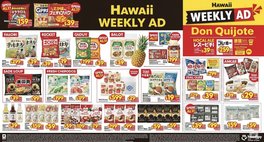 お得な商品は公式チラシで確認