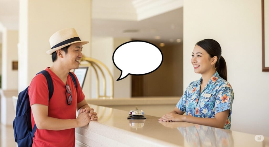 荷物を預ける時に使える簡単な英語フレーズ