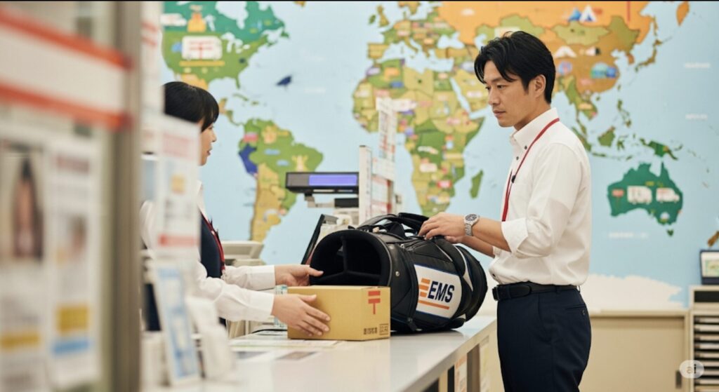 国際郵便局からEMSで送る方法と料金