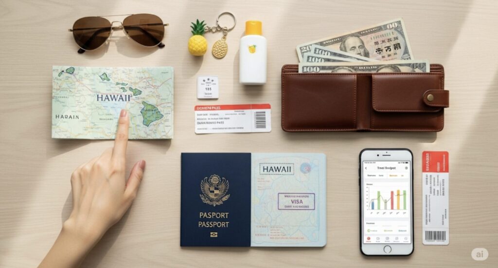 旅行にかかる料金の詳しい内訳