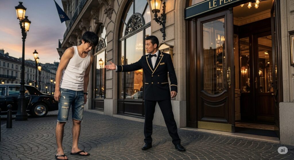 レストランで注意したいNGな服装は?