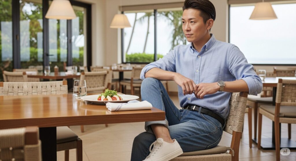 スニーカーはドレスコード違反?