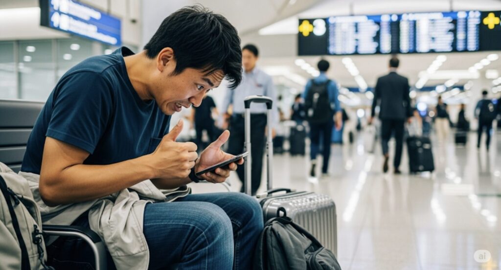 ESTAの申請は当日でも間に合うのか？