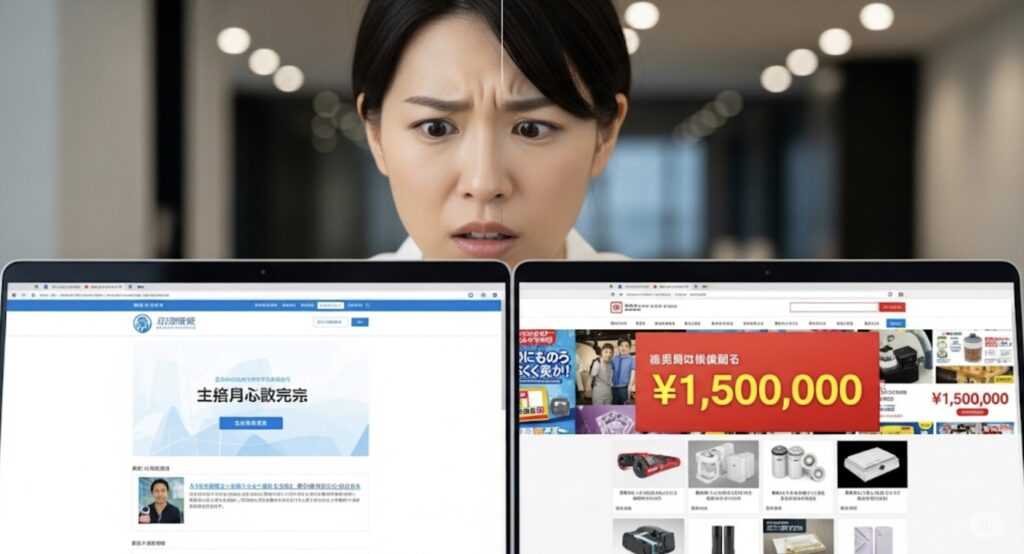 手数料が高額になるESTAの偽サイトに注意
