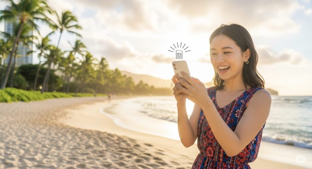 結論としてハワイ旅行はeSIMがおすすめ
