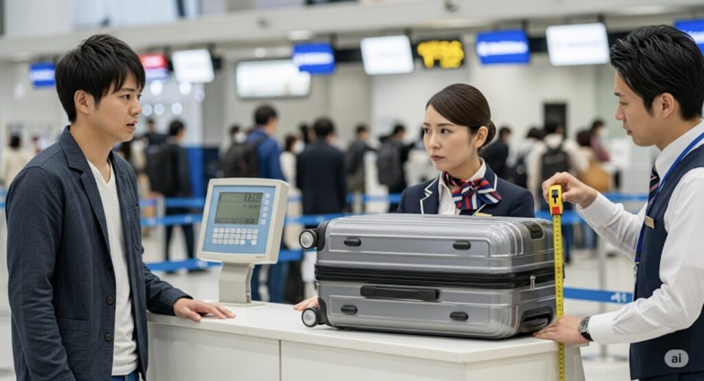 航空会社の大きさ制限も要チェック
