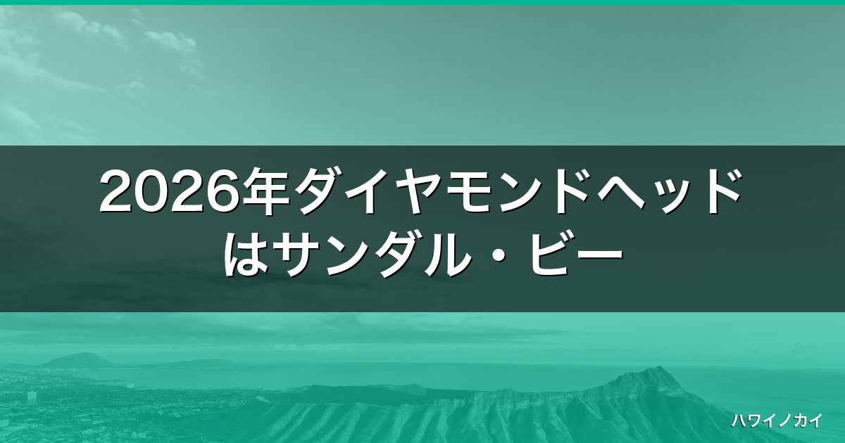 2026年ダイヤモンドヘッドはサンダル・ビーサンで登れる？失敗しない3つの注意点と服装