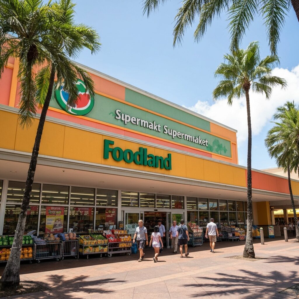 ワイキキのフードランド外観